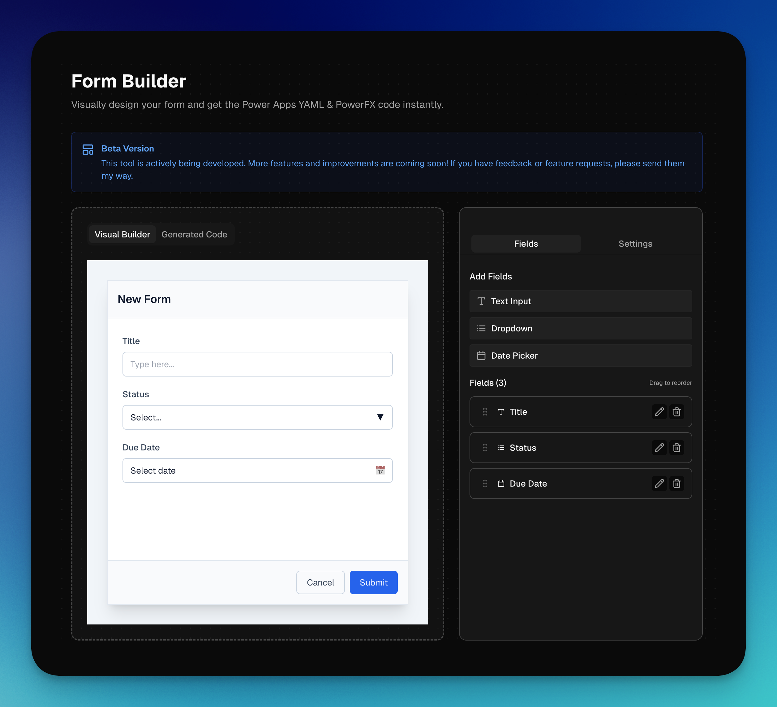Form Builder, SharePoint & More